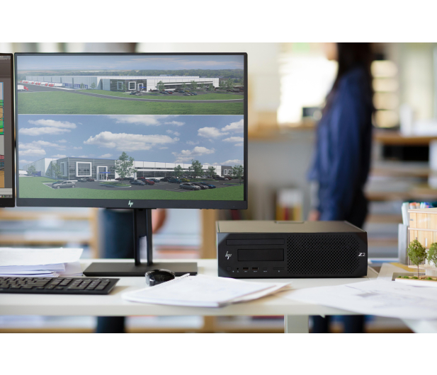 HP Z2 G4 i7-8700/16GB/512GB SSD/NVIDIA Quadro P1000/W10 Czarny - 1461051 - zdjęcie 5